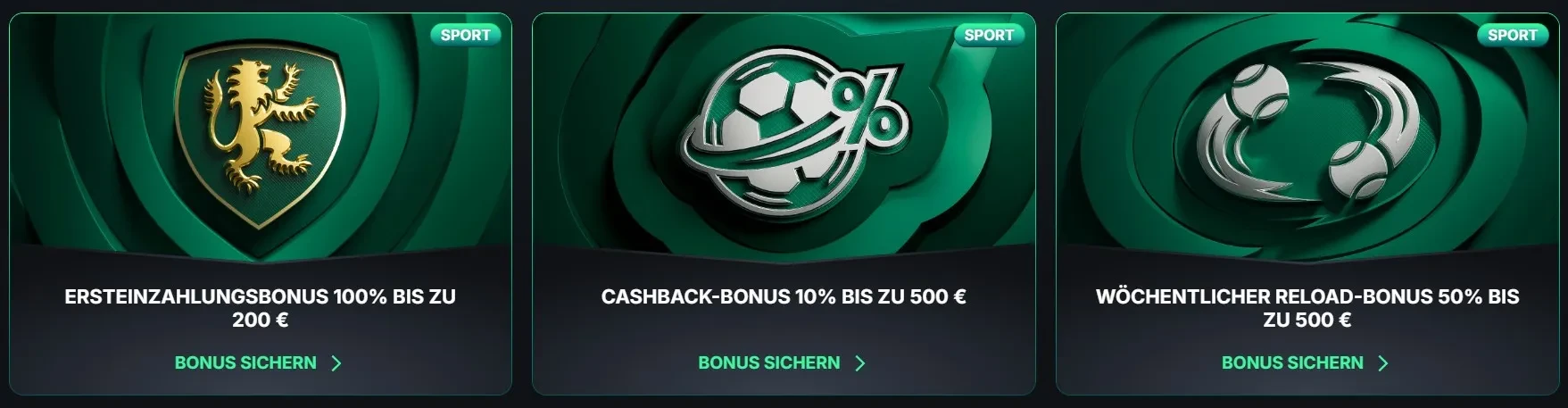 Bonusprogramm und Aktionen